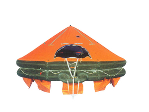 Throw-Over Type Inflatable Life Raft